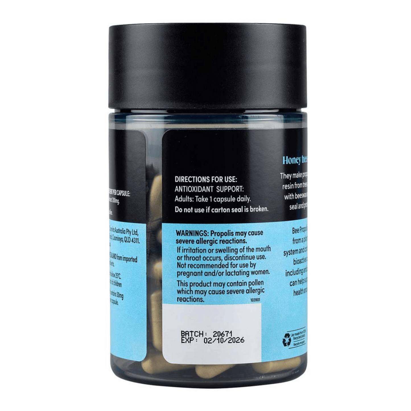 Propolis PFL™30 120 Capsules Végétales